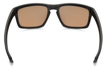 Oakley Silver Sunglasses Matte Black Frame, Bronze Polarized Lens-OO9262-08