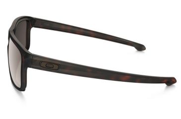 Oakley Silver Sunglasses Matte Brown Tortoise Frame, Warm Grey Lens-OO9262-03