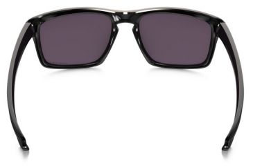 Oakley Silver Sunglasses Polished Black Frame, Prizm Daily Polarized Lens-OO9262-07