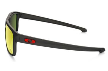 Oakley Sliver Sunglasses Matte Black Frame, Ruby Iridium Lens-OO9262-12