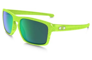 Oakley Sliver Sunglasses Retina Burn Frame, Jade Iridium Lens-OO9262-18