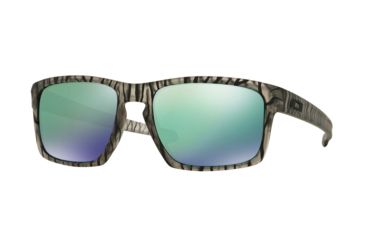 Oakley Sliver Sunglasses 926222-57 - Matte Olive Ink Urban Jungle Frame, Jade Iridium Lenses