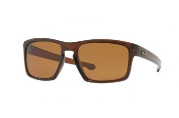 Oakley Sliver Sunglasses 926233-57 - Rootbeer Frame, Bronze Polarized Lenses