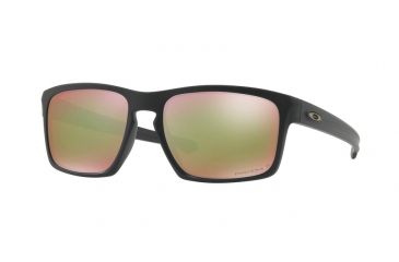 Oakley Sliver Sunglasses 926234-57 - Matte Black Frame, Prizm Fresh Water Polarized Lenses