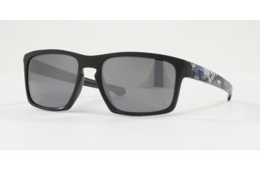 Oakley Sliver Sunglasses 926236-57 - Matte Black Frame, Black Iridium Lenses
