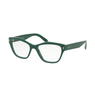 prada green eyeglass frames