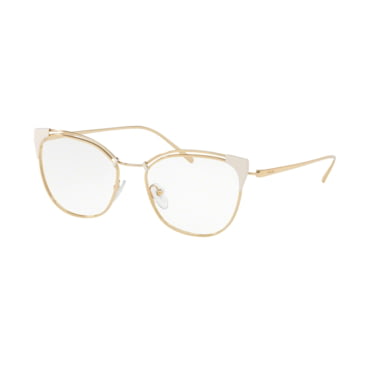 prada gold frame eyeglasses