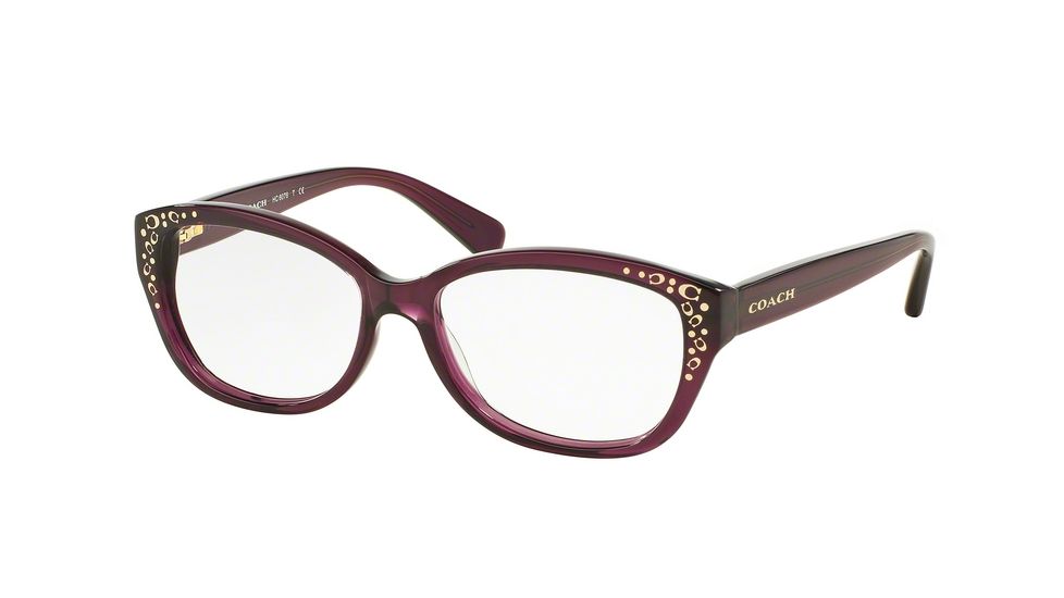 Coach Hc6076 Single Vision Prescription Eyeglasses Coach Single Vision Eyeglasses For Women