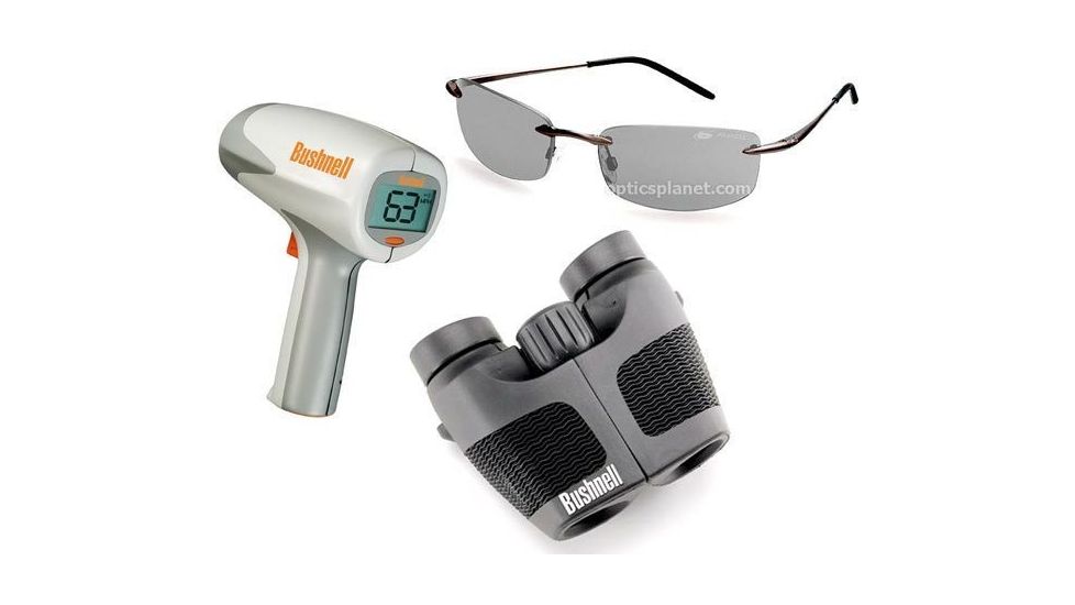 3PC Bushnell Sports Fan Gift Package Bushnell 8x24 Waterproof