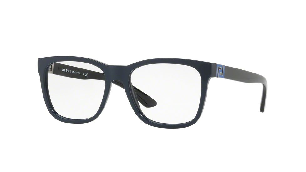 versace blue eyeglass frames