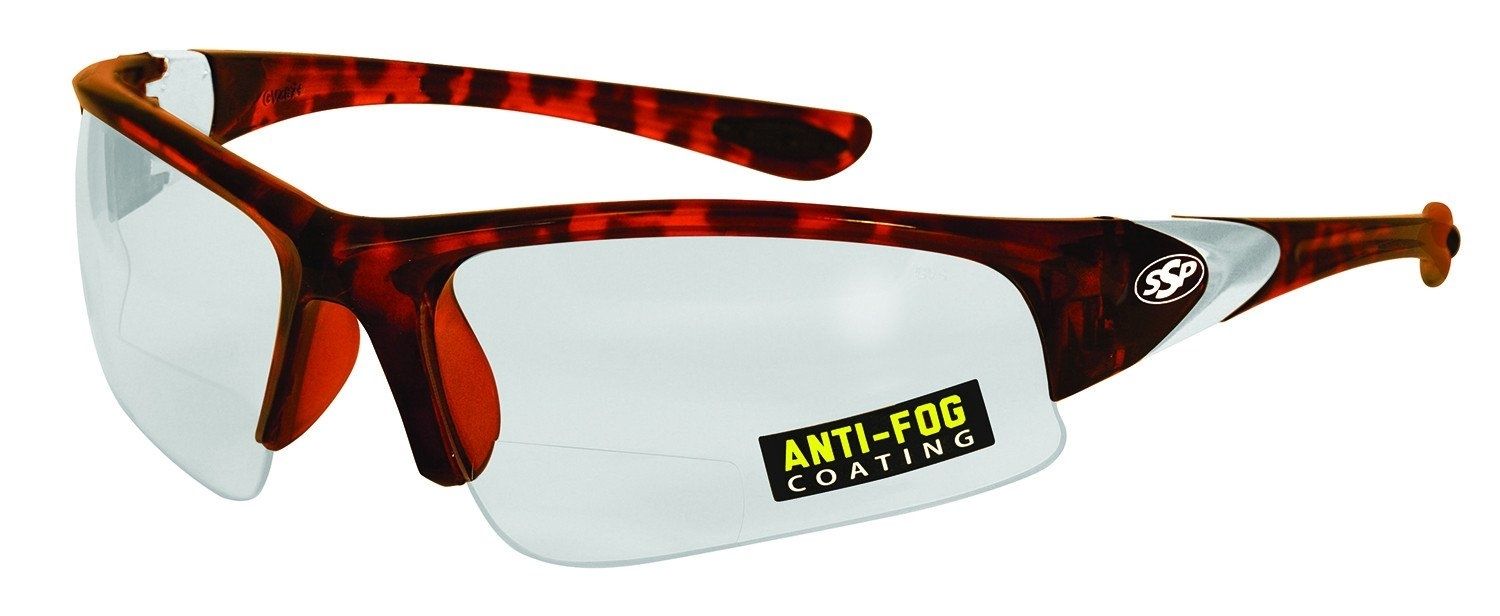 SSP Eyewear Entiat Clear AntiFog Bifocals Shooting Glass Readers